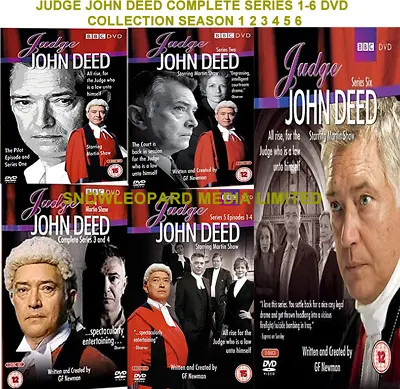 £49.75 • Buy JUDGE JOHN DEED COMPLETE SERIES 1-6 DVD COLLECTION SEASON 1 2 3 4 5 6 UK New R2