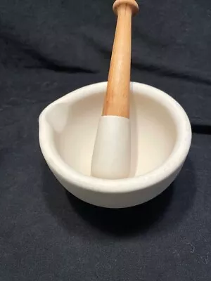 England Apothecary Mortar & Pestle - Acid Proof  #2 • $35