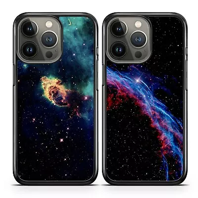 £7.99 • Buy Blue Red Yellow Space Dust Colourful Galaxy Phone Case Cover