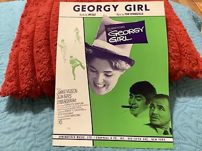 Georgy Girl 1966 Sheet Music; Lynn Redgrave James Mason Movie/ Free Postage!!! • $5.25