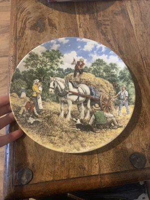 £2 • Buy Wedgwood Life On The Farm “Haymaking Small Plate 