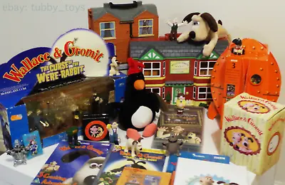 Wallace & Gromit West Wallaby Street Wash N Go Wendolene House Play Set + More • £6