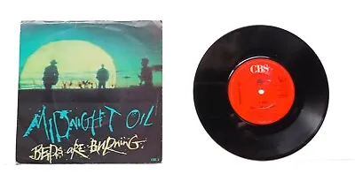 Midnight Oil - Beds Are Burning 7-inch Single - Picture Sleeve (Heavy Paper) • £5