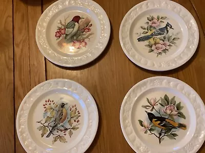 Royal Worcester Spode Palissy American Birds X 4 Plates • £8