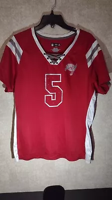 Women's Tampa Bay Buccaneers Football Jersey Josh Freeman Bling Shirt Size XXL • $19.99