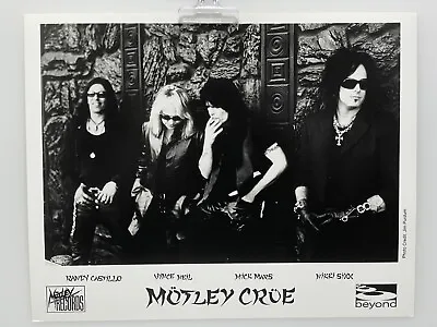 Motley Crue Rock Band Press Photo 8x10 Vintage Music Publicity Promo #4 • $21.98