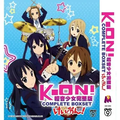 DVD Anime K-On! Season 1-2 (Vol. 1-36 End) + The Movie + 5OVA [English Subtitle] • $33.99