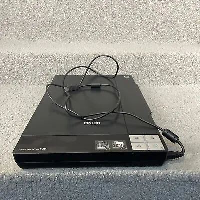 Epson Perfection V30 Photo Flatbed Color Scanner Missing Power  Cable Parts Only • $20