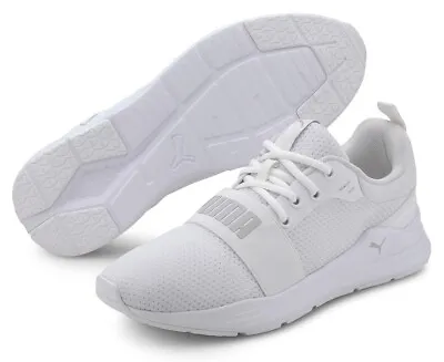 $45 • Buy Puma Men's Wired Running Shoes White/Grey  US 10