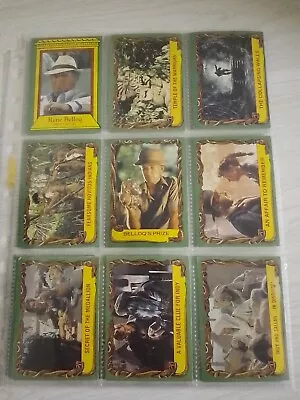 Indiana Jones And The Raiders Of The Lost Ark Vintage Cards  26 In Total 1981 • $5