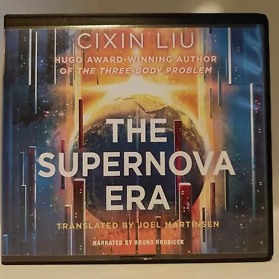 Audiobook -  The Supernova Era By Cixin Liu - 12CDs Unabridged Talking Book  • £10