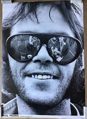 $24.99 • Buy Neil Young Oakland Stadium 1974 Import Poster. Not A Copy.