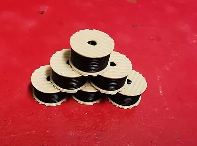 N Gauge Cable Drums Set Of 6 3D Printed Lorry Load Or Works Yard. FREE DELIVERY • £5.60