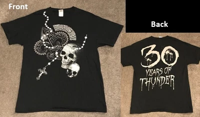 £50 • Buy Vintage W.A.S.P Shirt Large, Heavy Cotton, 30 Years Of Thunder, 80's Anniversary