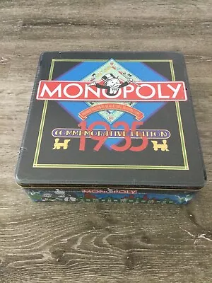 Unopened 1985 Monopoly 50th Anniversary Commemorative Edition Sealed In Tin Box • $19.99