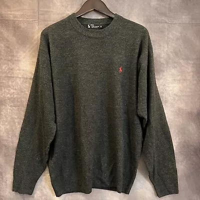 Vintage Polo By Ralph Lauren 100% Cashmere Crewneck Sweater Men's XL • $49.99