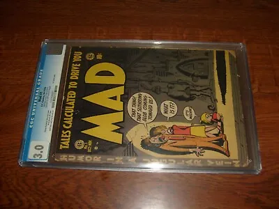 MAD #1 CGC GRADED 3.0 (vintage EC COMIC 1952) • $2000
