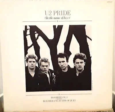 U2- Pride (In The Name Of Love)  & 3 -12  Vinyl Single-12 IS202- UK Import EXC • $10