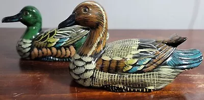 K's Collection Mallard & Duck Figurines ( Resin? ) • $6