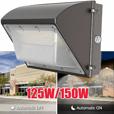 Outdoor 70W/125W/150W LED Wall Pack Light With Photocell 250-800W/HPS Equivalent • $88.57