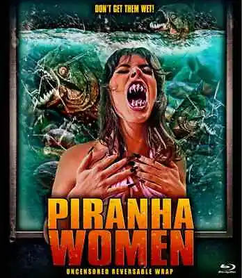 £21 • Buy Piranha Woman Blu Ray Full Moon Features Fred Olan Ray Indie Exploitation Troma