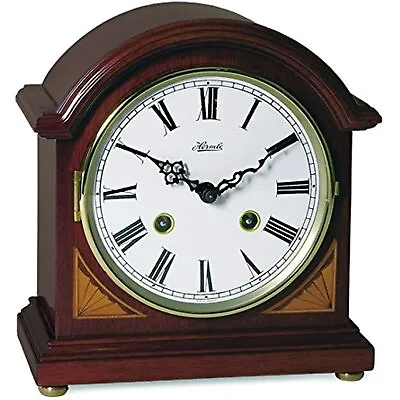 Hermle 22857N90130 Liberty Mechanical Barrister Mantel Clock - Cherry • $556