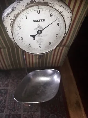£17.99 • Buy Vintage Salter Hanging 30lb Weighing Scales Working 