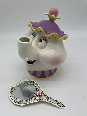 Disney Beauty & The Beast Mrs.Potts Schmid Music Box Teapot. No Box.  • $39.99