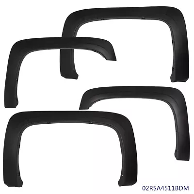 Factory Style Fender Flares Fit For 07-13 Chevy Silverado 1500/2500HD/3500HD • $61.80