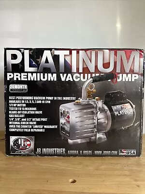$441 • Buy JB Industries DV-200N 7 CFM 2 Stage Platinum Vacuum Pump