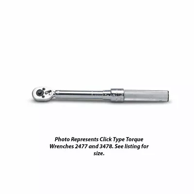 Wright Tool 3478 Misco-Adjustable Torque Wrench 30-200  Lbs. • $363.61