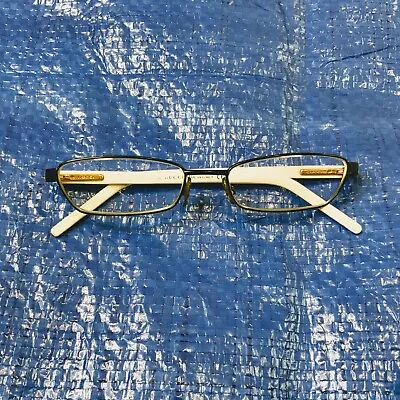 $45 • Buy GUCCI Women Eyeglasses 50 120 140 White Frame Made In Italy
