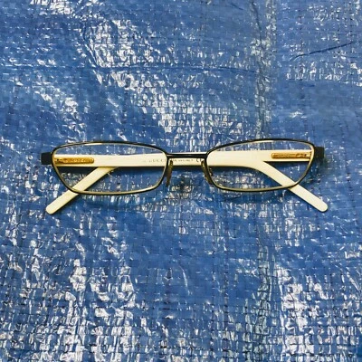 $45 • Buy GUCCI Women Eyeglasses 50 120 140 White Frame Made In Italy