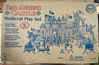 Vintage 1992 Marx Play Street King Arthurs Castle #4800 • $45