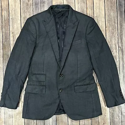 J Crew Ludlow 100% Wool Tollegno 1900 Blazer Sport Coat Mens 36S Blue Jacket • $79.95