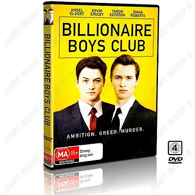 $22.45 • Buy Billionaire Boys Club DVD : Kevin Spacey : Brand New : True Story : Region 4