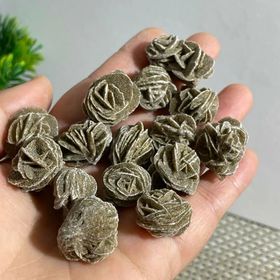 $13.30 • Buy 15pcs DESERT ROSE SELENITE Specimen Crystal Stone Mineral Cluster SMM 68g A714