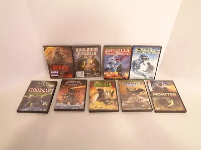 2000-2014 Toho Warner Brothers Godzilla Gamera 11 Disc DVD Lot • $49.99