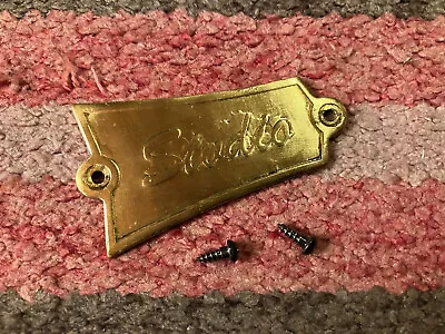 1980 Ibanez Studio ST 50 Brass Truss Rod Cover MIJ Japan • $30