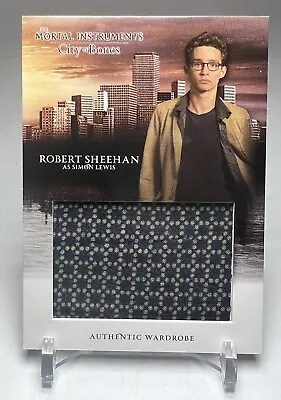 2013 Leaf Robert Sheehan Simon Lewis The Mortal Instruments Wardrobe Card • $9.99