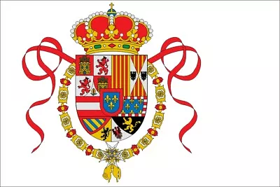 Spain Flag Espana Cross Of Burgundy Bourbonic Spanish Merchant Navy Civil Costas • $30