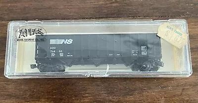 N Scale Norfolk Southern 90Ton 3-Bay Coal Hopper ATLAS 3283 NEW • $18