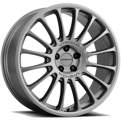 Vision 477 Monaco 17x8 5x112 +38mm Gunmetal Wheel Rim 17  Inch • $135.99