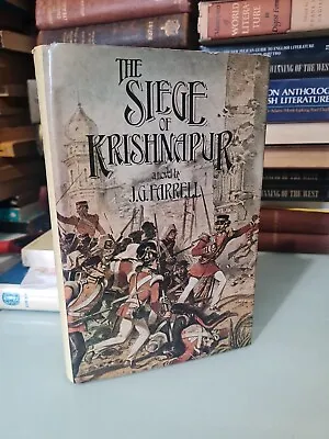 The Siege Of Krishnapur J G Farrell W&N 1973 UK HB • £26.99