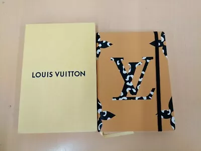 Louis Vuitton Monogram Logo Animal Print Notebook Journal LV With Box • $400