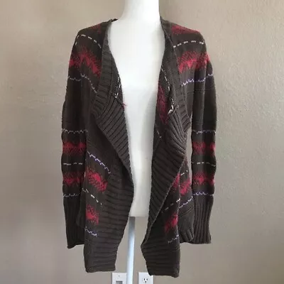 Mossimo Supply Co. Oversized Southwestern Boho Open Front Cardigan Knit Size XS • $7.50