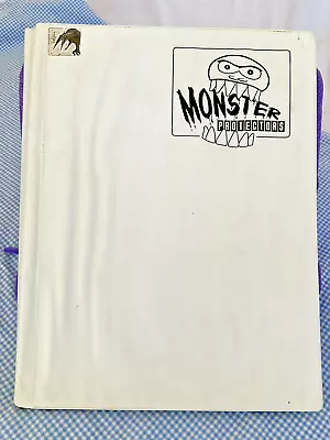 Monster Protectors Binder 9 POCKET 360 Card 20 Side Load Pages TCG Baseball • $9.99