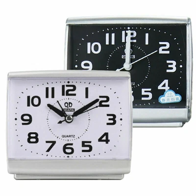 $13.96 • Buy Bedside Silent No Tick Alarm Clock  Easy To Read Quartz Clock Analogue Home Room
