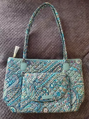 Vera Bradley Carson East West Tote Daisy Dot Paisley New NWT • $55