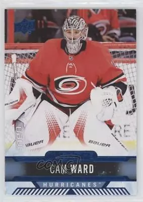 2017-18 Upper Deck Overtime Blue Foil Cam Ward #137 • $2.39